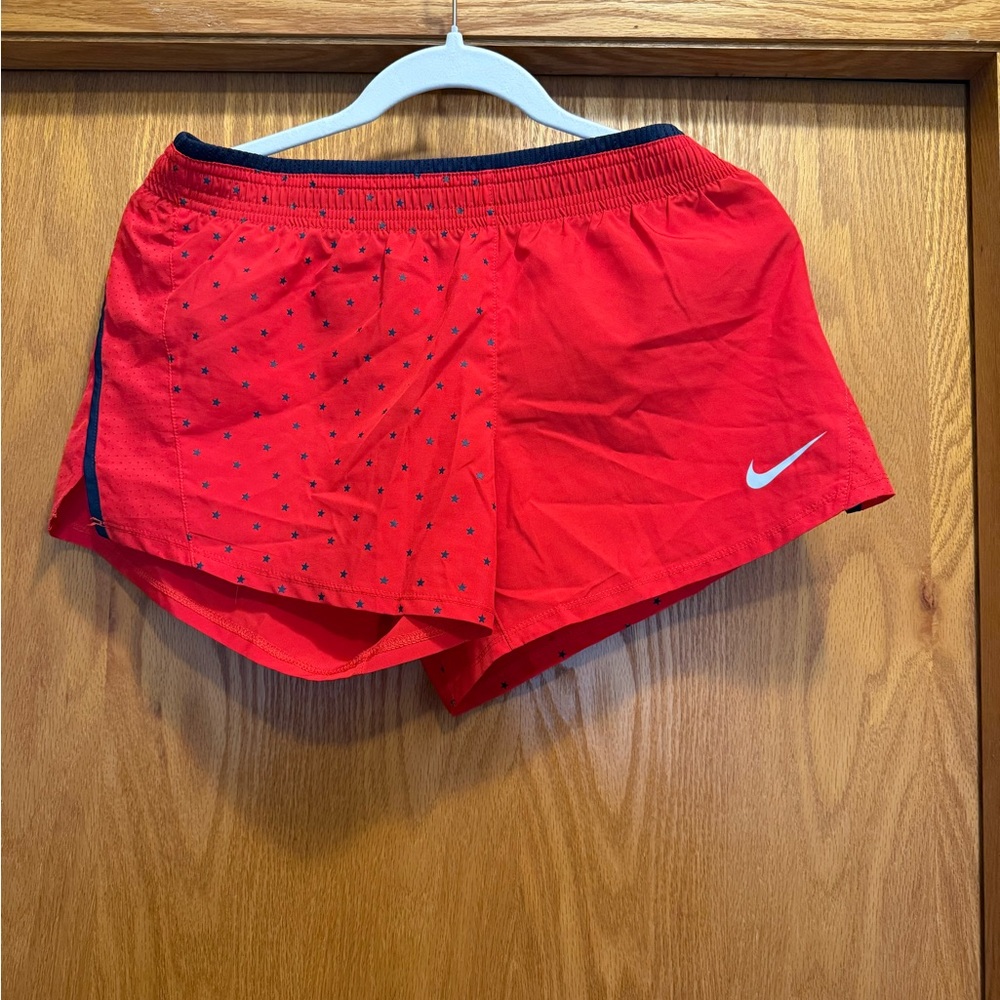 Nike Women's Bright Red Athletic Shorts